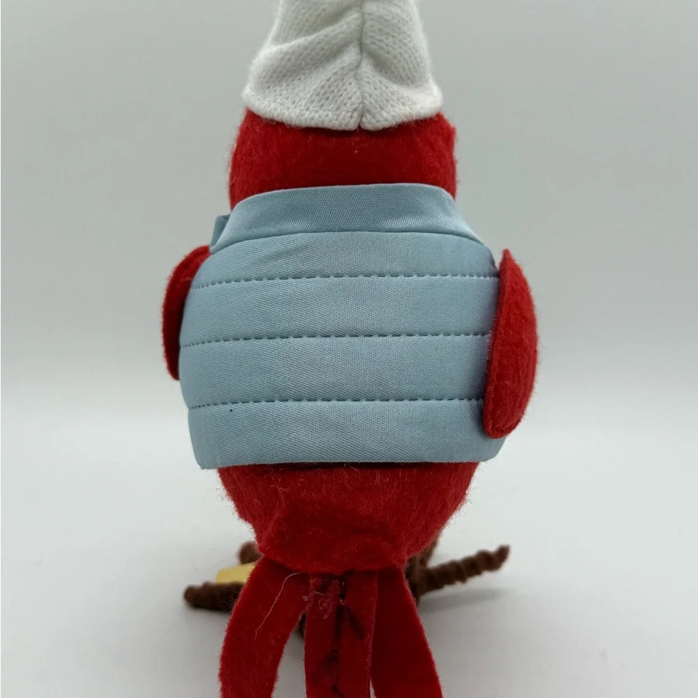 Target Christmas Winter Bird Festive Red and White Bird Figurine